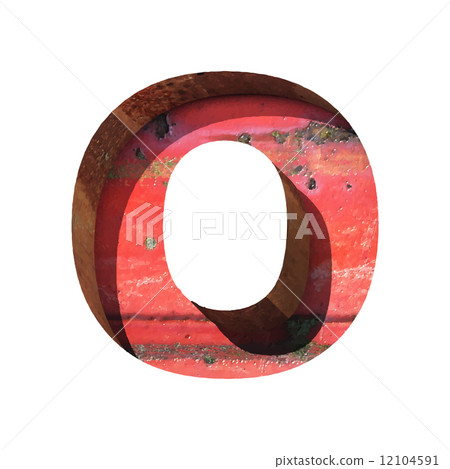 Vector metal cutted figure o. Paste to any background Vector metal cutted figure o. Paste to any background 12104591