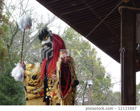 Oni Kyoto Matsuo Taisha Shrine Setsubun Festival 12115887