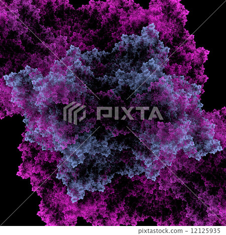Bacteria under microscope 12125935