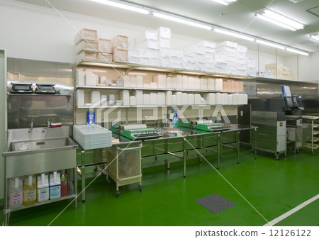 Supermarket work room 12126122