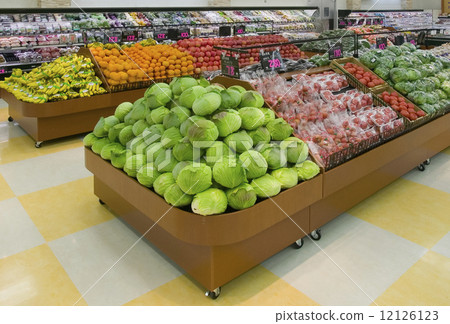 [Supermarket] Fruit and vegetable section 12126123