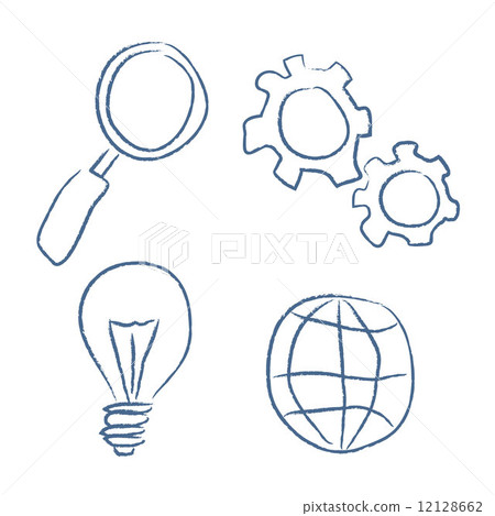 Sketch bussiness icons set Sketch bussiness icons set 12128662