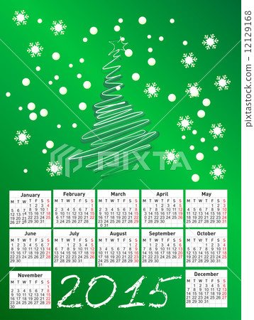 2015 calendar 12129168