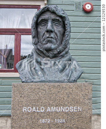 Roald Amundsen Statue in Tromso, Norway 12129530