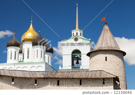 The Trinity Cathedral located since 1589 in Pskov Kremlin 12130048