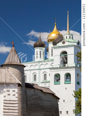 The Trinity Cathedral located since 1589 in Pskov Kremlin 12130051