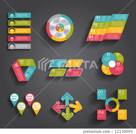 Collection of Infographic Templates for Business Vector Illustration Collection of Infographic Templates for Business Vector Illustration 12130093