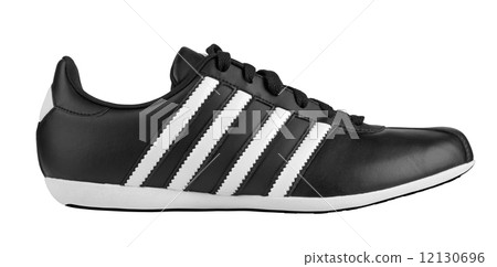 Black sneaker with white strips 12130696