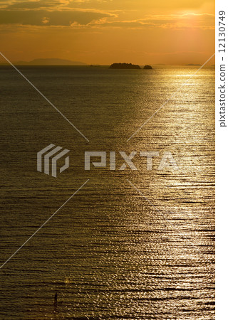 落日的新的日落 落日的新的日落 12130749