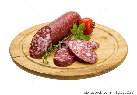 Salami sausages Salami sausages 12133238