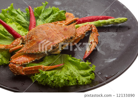 Boiled crab 12133890