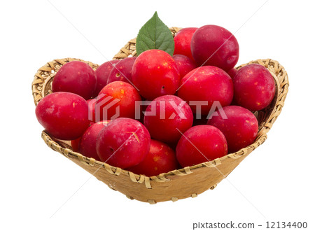 图库照片: damson plum