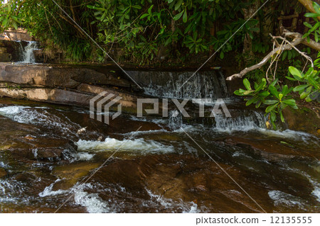 Waterfall in Cambodia 12135555