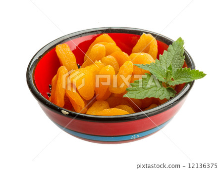 Dried apricots 12136375