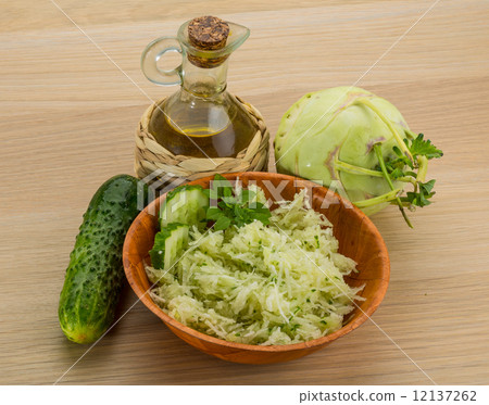 Kohlrabi salad Kohlrabi salad 12137262