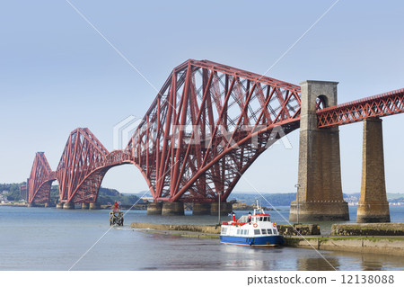Forth Bridge on a sunny day. 12138088