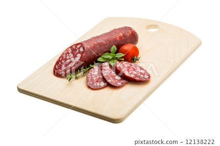 Salami sausages Salami sausages 12138222