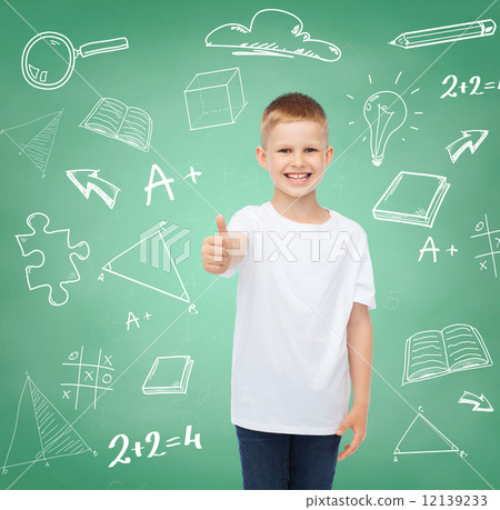 little boy in white t-shirt little boy in white t-shirt 12139233