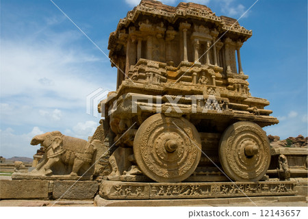 Stone chariot, Hampi 12143657