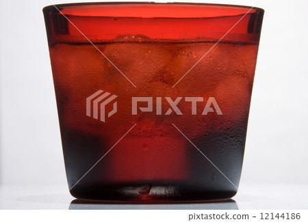 Cocktail in red glass 12144186