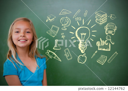 Composite image of education doodles 12144762