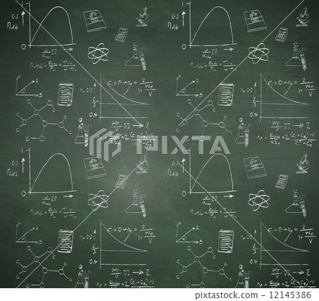Composite image of math and science doodles Composite image of math and science doodles 12145386