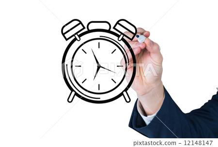 Composite image of business person drawing Composite image of business person drawing 12148147