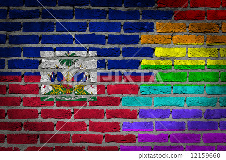 Dark brick wall - LGBT rights - Haiti 12159660