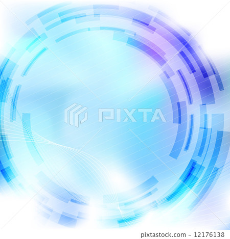 Modernistic mechanical blue gear background Modernistic mechanical blue gear background 12176138