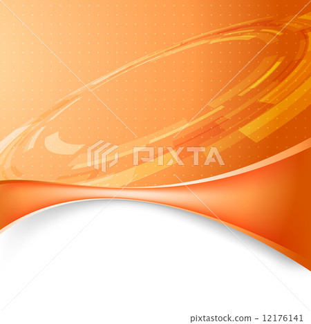 Mechanic gear orange tech background 12176141