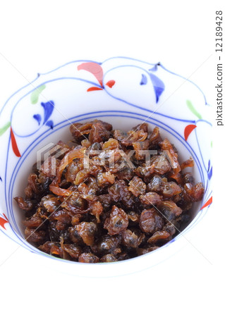 Braised spotted shijimi Braised spotted shijimi 12189428