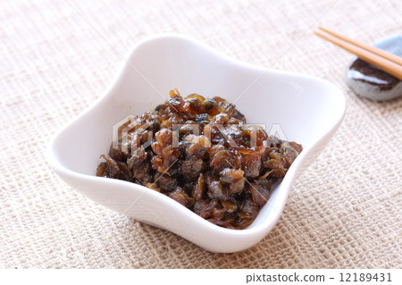 Braised spotted shijimi Braised spotted shijimi 12189431