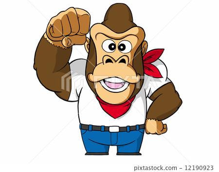 Chibigora pose with brown shadow 12190923