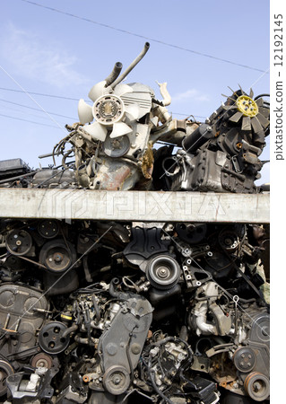 Dismantled parts of automobiles 12192145