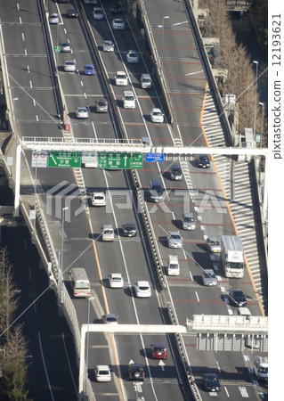 Metropolitan Expressway Central Ring Ring Shiodome Near Shiodome 12193621