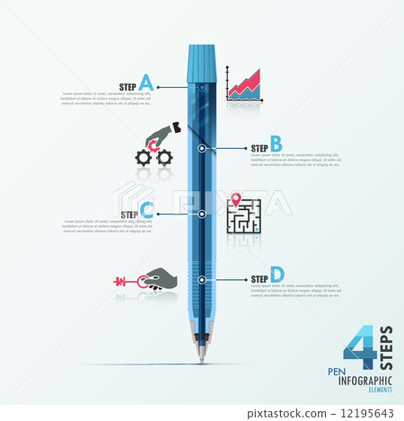 Modern Infographic Options Banner Modern Infographic Options Banner 12195643