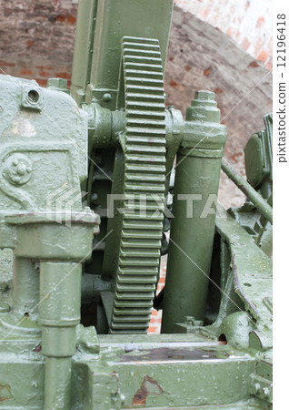 mechanism Russian 85-mm anti-aircraft gun 12196418