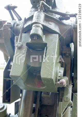 breech Russian 85-mm anti-aircraft gun 12196419