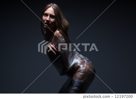 Photo of young wraped woman Photo of young wraped woman 12197200
