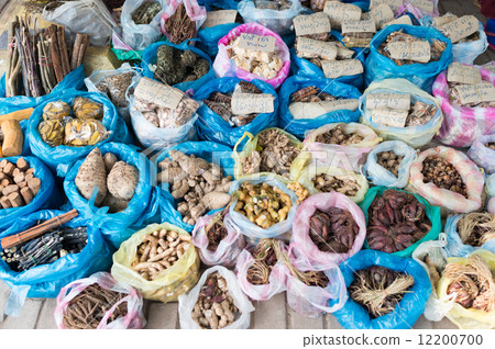 Laos Vientiane Spices Market Market 12200700