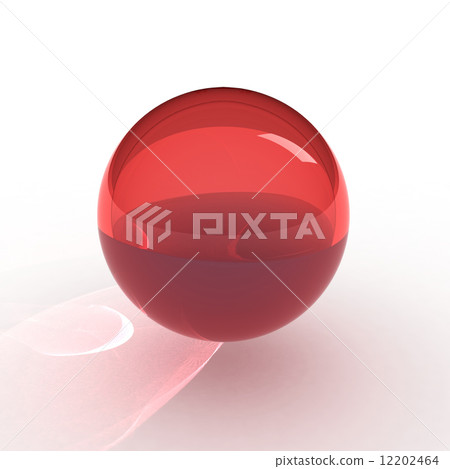 3d render of red ball - Stock Illustration [12202464] - PIXTA