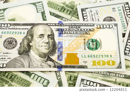 new edition 100 dollar banknotes, currency for invesment and ins new edition 100 dollar banknotes, currency for invesment and ins 12204811