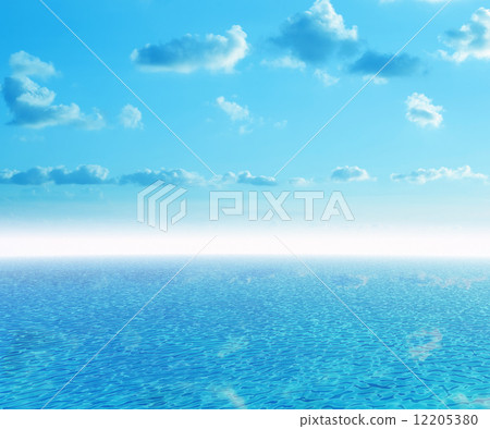 Sky and water surface 12205380