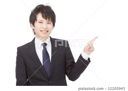 Pointing businessman Pointing businessman 12205943