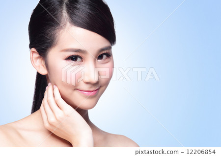 beautiful Skin care woman Face beautiful Skin care woman Face 12206854