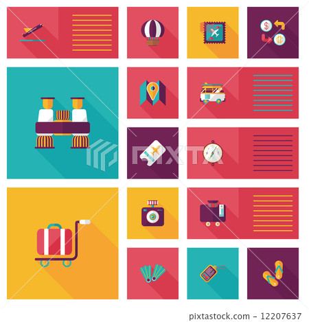 traveling flat ui background,eps10 traveling flat ui background,eps10 12207637