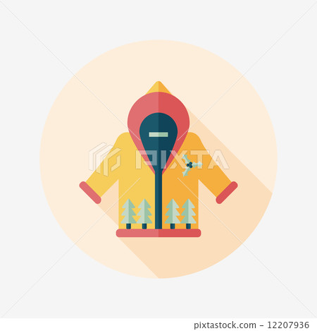 Christmas costume flat icon with long shadow,eps10 Christmas costume flat icon with long shadow,eps10 12207936