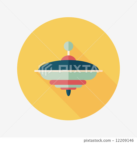 Gyro flat icon with long shadow,eps10 Gyro flat icon with long shadow,eps10 12209146