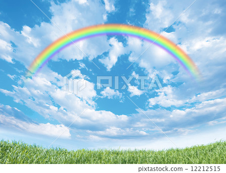 A landscape with a rainbow 12212515