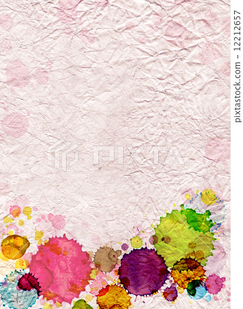 Texture old paper with stains of paint Texture old paper with stains of paint 12212657